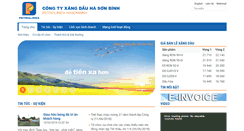 Desktop Screenshot of hasonbinh.petrolimex.com.vn
