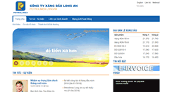 Desktop Screenshot of longan.petrolimex.com.vn