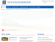 Tablet Screenshot of petajicohanoi.petrolimex.com.vn