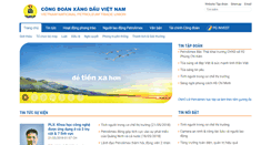 Desktop Screenshot of congdoan.petrolimex.com.vn